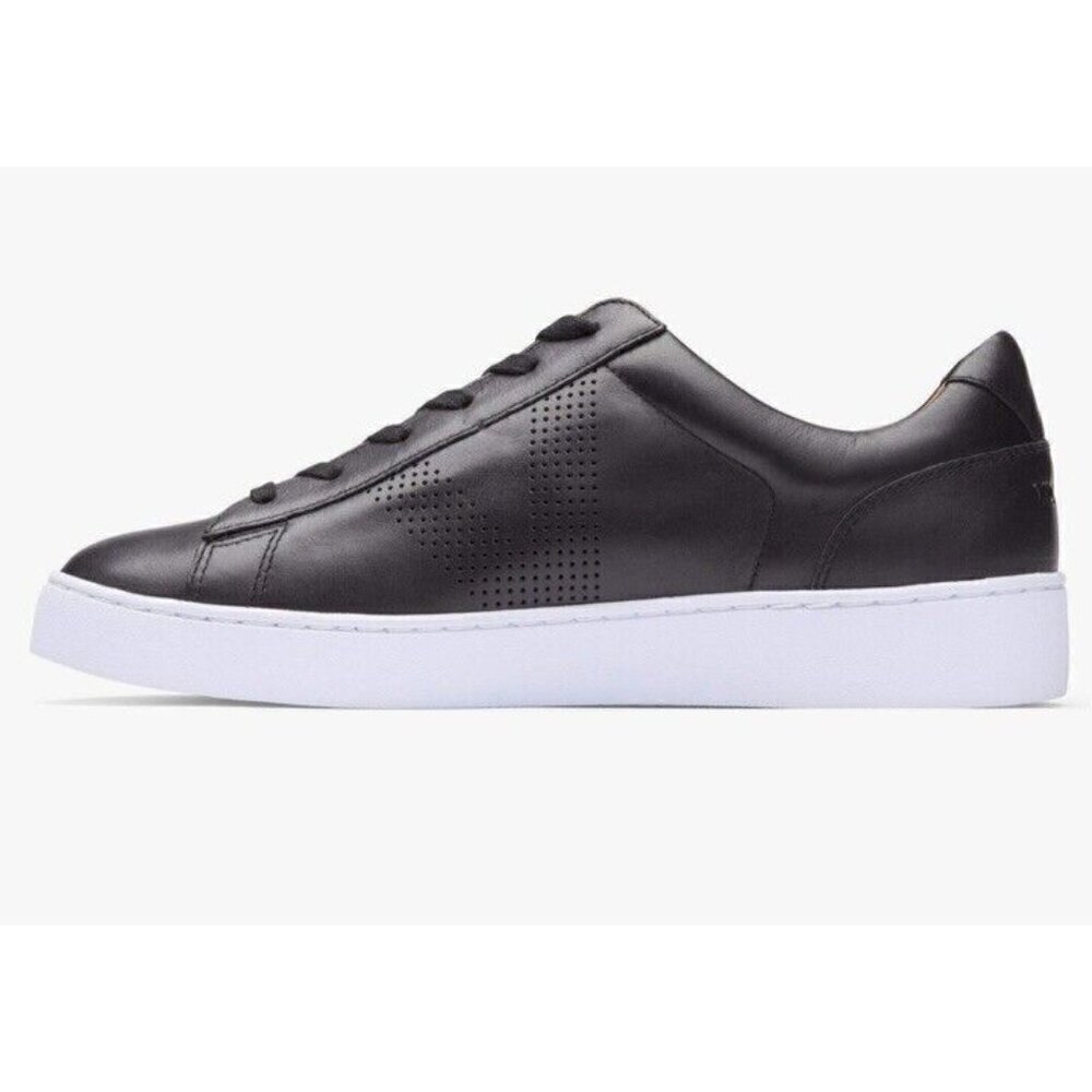 Vionic Sneaker Womens 5 Splendid Honey Black Leather Arch Support New - Picture 4 of 6